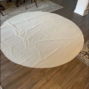 90” Round Non-Slip Rug Pad